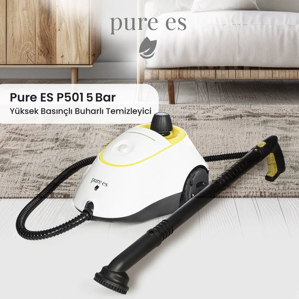 Pure Es Yüksek Basınçlı Buharlı Temizleyici Beyaz ürün görseli 1