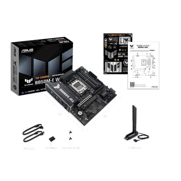 ASUS TUF GAMING B850M-E WIFI AMD AM5 ANAKART - Resim 7