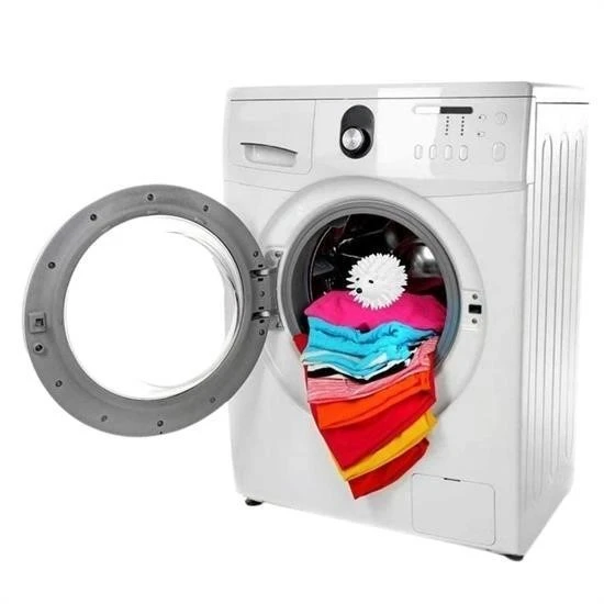 AMS NET® 2'Li Kirpi Model Tüy Toplayıcı Kırışık Önleyici Çamaşır Kurutma Topu - Resim 9