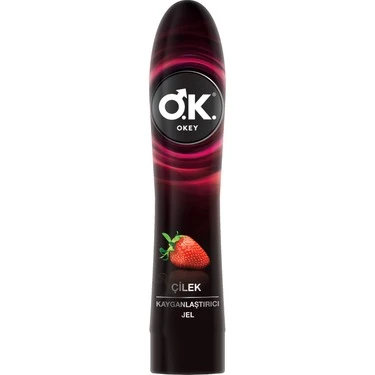 OKEY ÇİLEK KAYGANLAŞTIRICI JEL 100 ML ürün görseli 1