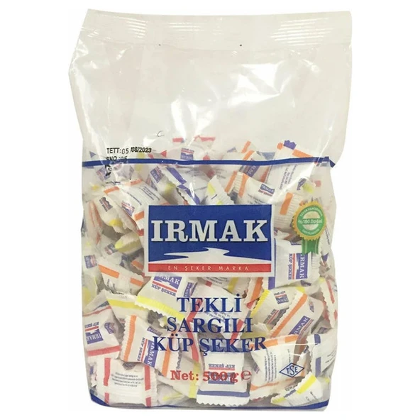 IRMAK Tek Sargılı Küp Şeker 500 gr  16 Paket ürün görseli 1