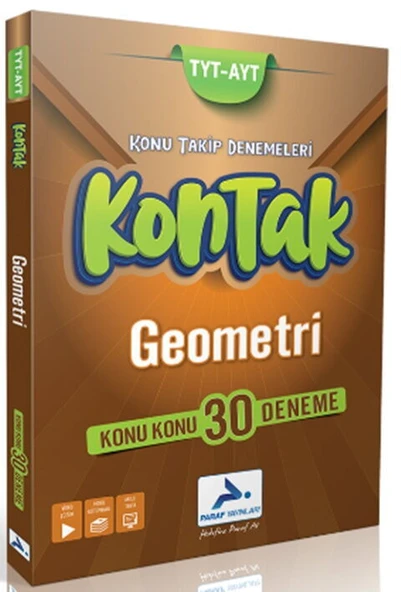 Paraf Akademi TYT AYT Geometri Kontak Konu Takip Denemeleri ürün görseli 1