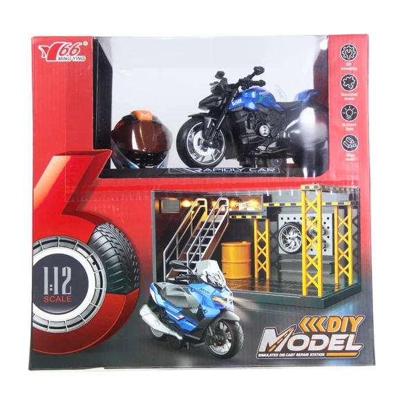 1/12 Motosiklet Ducati Street Fighter PB 3R Sesli ürün görseli 1