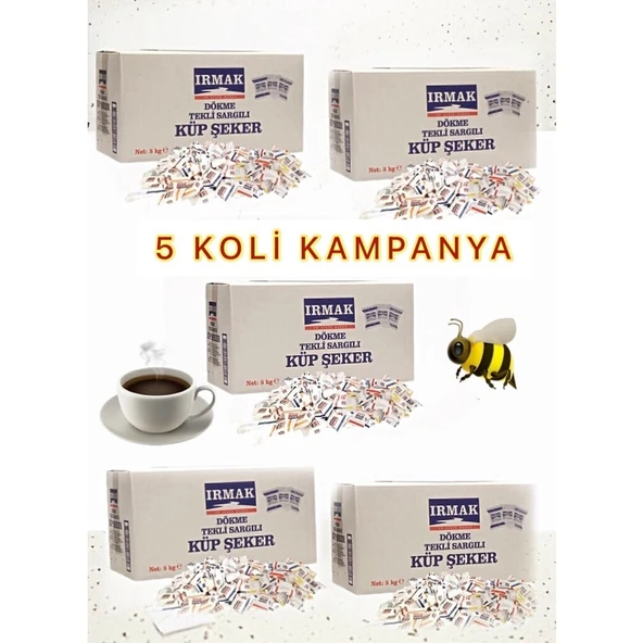 IRMAK Tek Sargılı Şeker 5 kg 5 koli - Resim 2