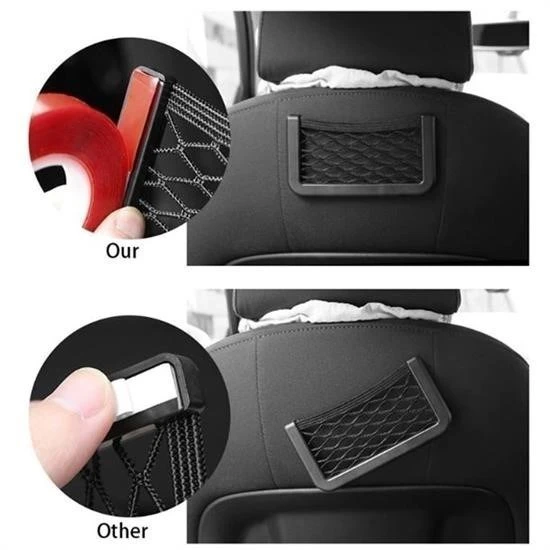 AMS NET®  2 Metre Güçlü Yapışkanlı Çift Taraflı Slikon Pratik Şeffaf Bant - Resim 5