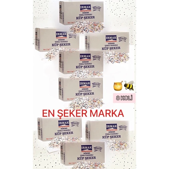 ırmak tek sargılı şeker 5kg 8koli - Resim 2
