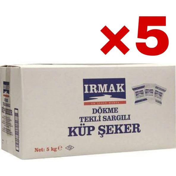 IRMAK Tek Sargılı Şeker 5 kg 5 koli ürün görseli 1