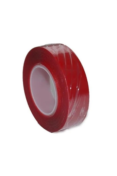 AMS NET®  2 Metre Güçlü Yapışkanlı Çift Taraflı Slikon Pratik Şeffaf Bant - Resim 9