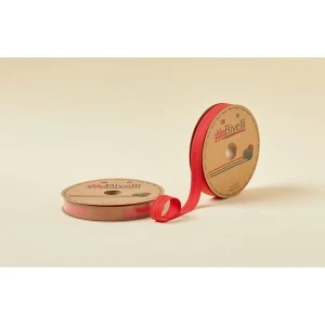 Biye Koton Katlı D05 Kırmızı 2 Cm 25 Metre %65 Koton %35 Polyester ürün görseli 1