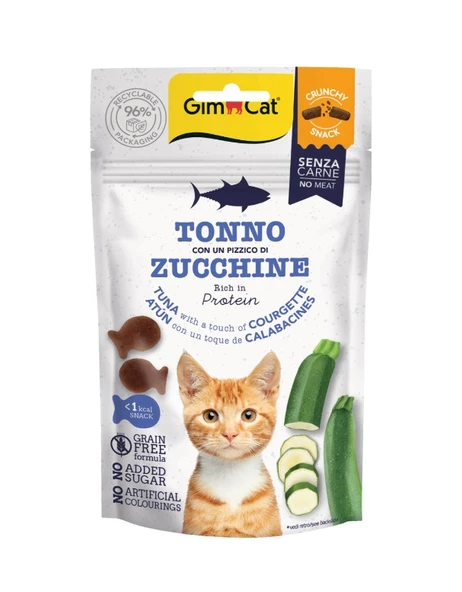 GimCat Crunchy Ton Balıklı Ve Kabaklı Kedi Ödül Maması 50 Gr ürün görseli 1