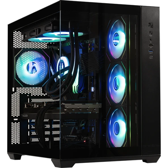 BitFenix AL118 850W 80+ Bronze Tempered Glass ARGB - Resim 3