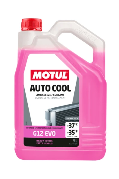 Motul Auto Cool G12 Evo 5 Lt Kırmızı Antifriz ürün görseli 1
