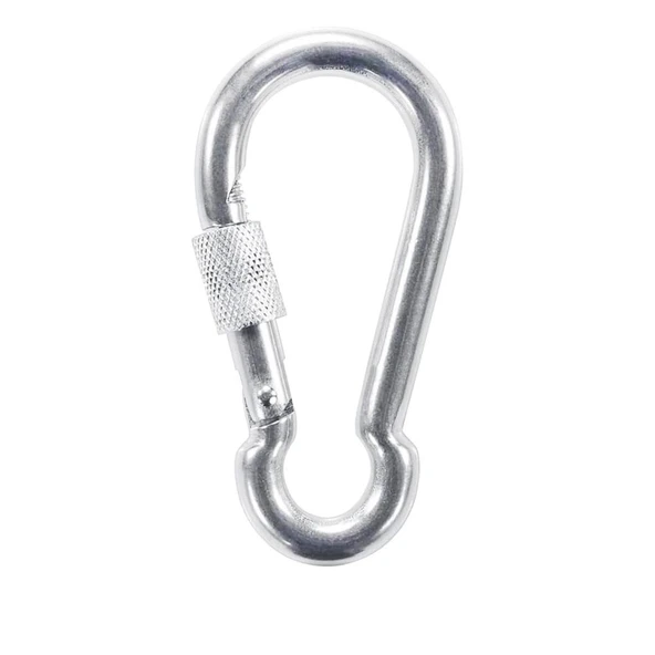 Karabina Kilitli Galvaniz Çelik 6x60 mm 2 Adet ürün görseli 1