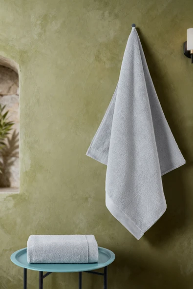 Varol Lord Serisi 2’li Microcotton Havlu Seti – 50x90 & 80x150 cm, 500 gsm - Resim 5