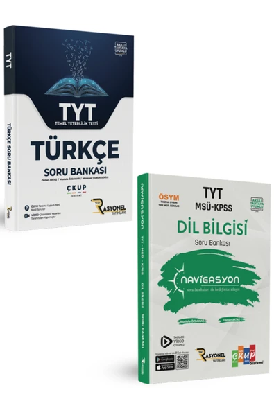Tyt Msü Kpss Türkçe Ve Dil Bilgisi Soru Bankası (2 KİTAP) ürün görseli 1