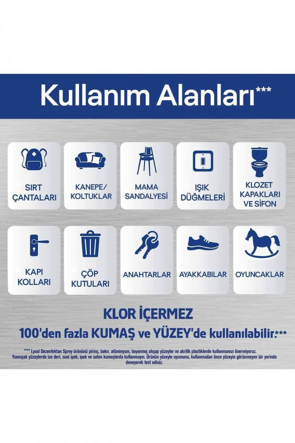 Dezenfektan Sprey Temizliğin Esintisi 2li, Yüzeyler Için, 2x400 Ml - 7