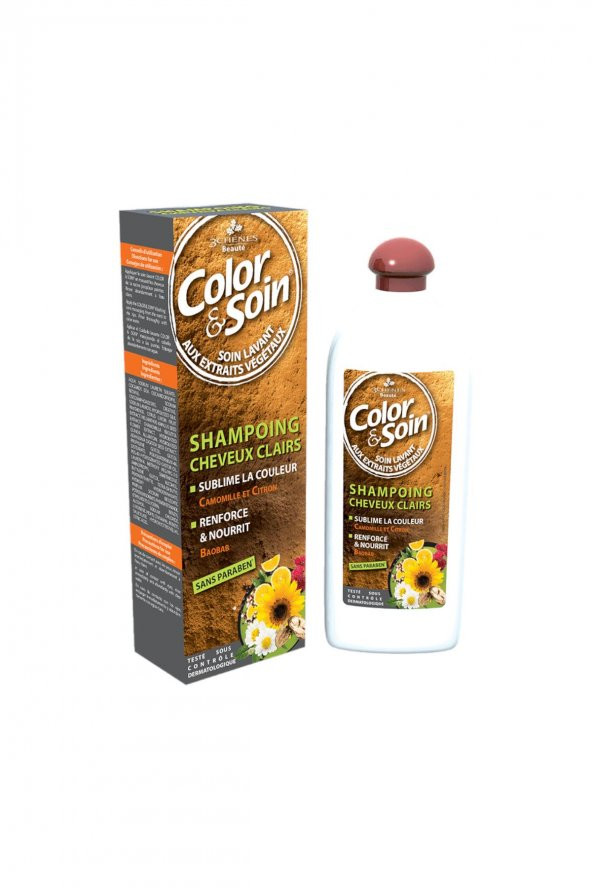 COLOR SOIN SHAMPOO 250 ML - Açık Renkli Saçlar için Şampuan