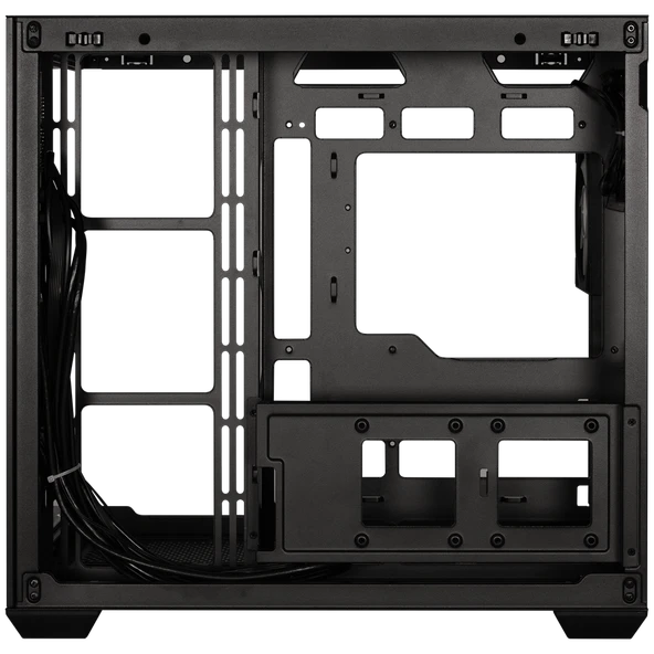 BitFenixAL118 1000W 80+Gold Gen5ATX 3.0 TemperedGlass ARGB ATX MidTower SiyahKasa BFC-ALB100KKGSK-4A - Resim 4