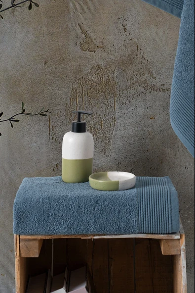 Varol Royal Serisi 2’li Havlu Seti – 50x90 & 90x150 cm, 500 gsm Premium - Resim 10