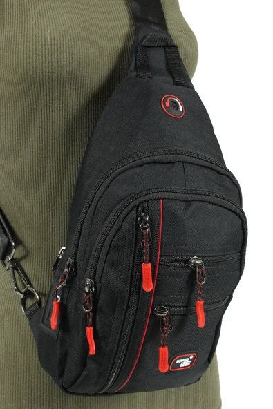 SEVENTEEN 3473 Body Bag Omuz Çantası – Polyester - Resim 6