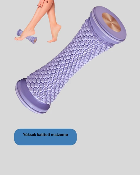 Ayak Masaj Rulosu Akupresur Silindir Kas Gevşetici Taşınabilir - Resim 4
