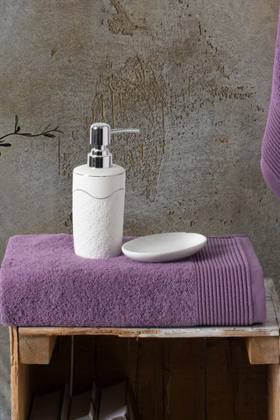 Varol Royal Serisi 2’li Havlu Seti – 50x90 & 90x150 cm, 500 gsm Premium - Resim 12