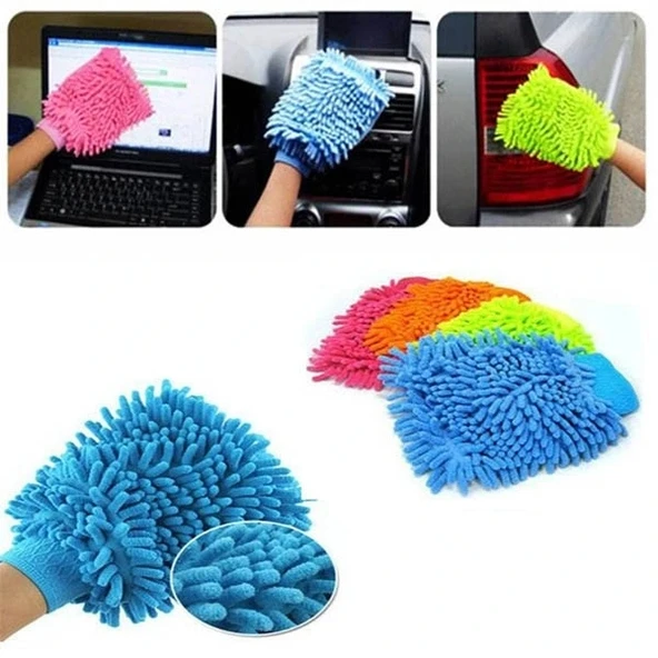 Mikrofiber Araç Yıkama Eldiveni ürün görseli 1