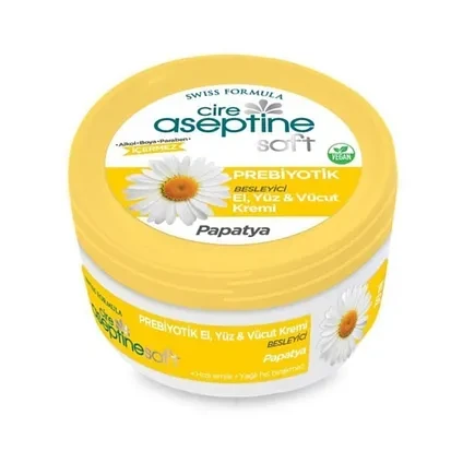 CİRE ASEPTİNE SOFT PREBİYOTİK PAPATYA EL, YÜZ VE VÜCUT KREMİ 30 ML ürün görseli 1