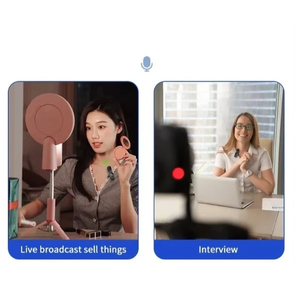 Mini Yaka Mikrofonu Type-c Uyumlu - Resim 3