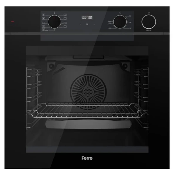 Ferre FryArt&SilentArt-SteamArt Hira Ultra Sessiz Siyah Ankastre Set (D080-SA + QEP64CS + CS205-FA) - Resim 4