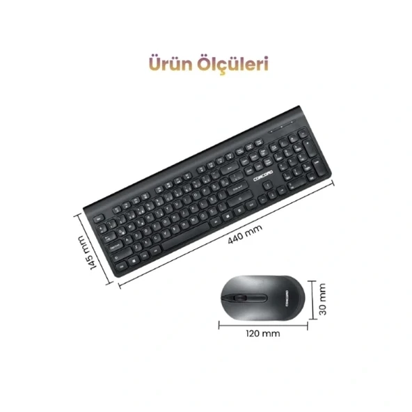 Multimedya Q Klye Ve Mouse Seti - Resim 3