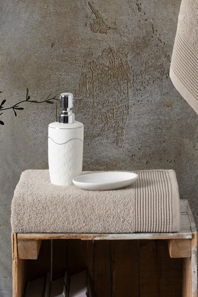 Varol Royal Serisi 2’li Havlu Seti – 50x90 & 90x150 cm, 500 gsm Premium - Resim 2