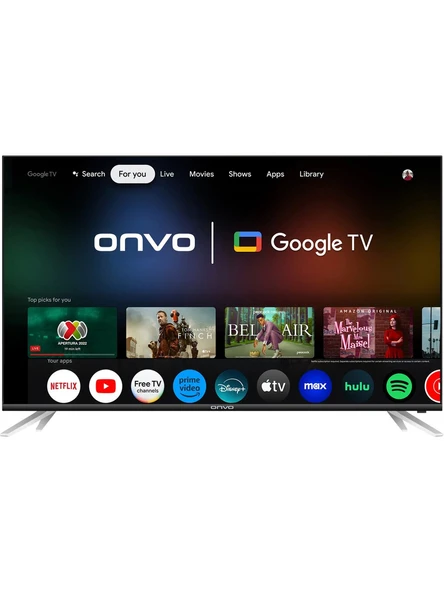 Onvo 55VQ90F3UA 55'' 140 Ekran Uydu Alıcılı 4K Ultra HD Frameless Google Smart QLED TV - Resim 2