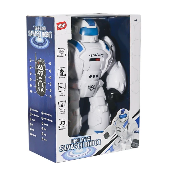 27115 Kumandalı Disk Atan Süper Robot - Resim 2