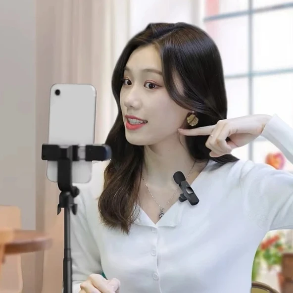 Mini Yaka Mikrofonu Type-c Uyumlu - Resim 4