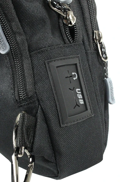 SEVENTEEN 3473 Body Bag Omuz Çantası – Polyester - Resim 4