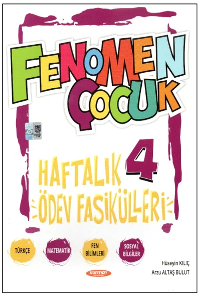 Fenomen Çocuk 4.Sınıf Haftalık Ödev Fasikülleri ürün görseli 1