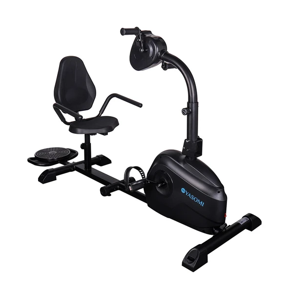 Yasomi Hsm 80ce Bel Inceltici Diskli Yatay Motorlu Kol ve Bacak Egzersiz Bisikleti - Resim 3