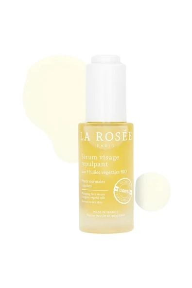 LA ROSEE PARİS DOLGUNLAŞTIRICI YÜZ SERUMU 5 Organik Bitkisel Yağ İçerikli - 30 mL - Resim 5
