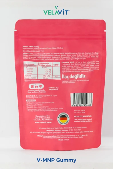 VELAVİT V-MNP Gummy - Resim 5