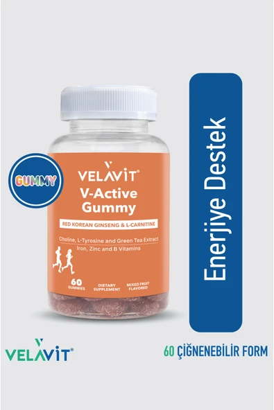 VELAVİT V-Active Gummy ürün görseli 1