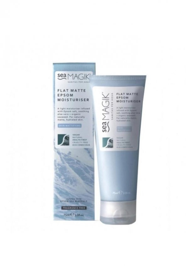 DEAD SEA Flat Matte Epsom Moisturiser 75 ml - 1