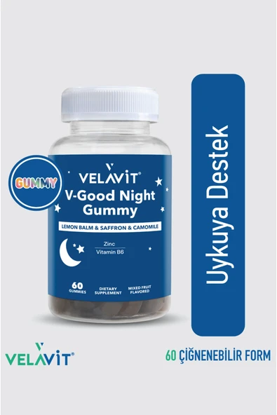 VELAVİT V-Good Night Gummy ürün görseli 1