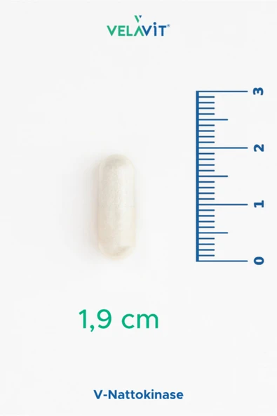VELAVİT V-nattokinase 30 Veg Kapsül - Resim 3