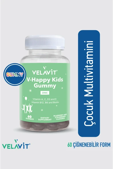 VELAVİT V-Happy Kids Gummy ürün görseli 1