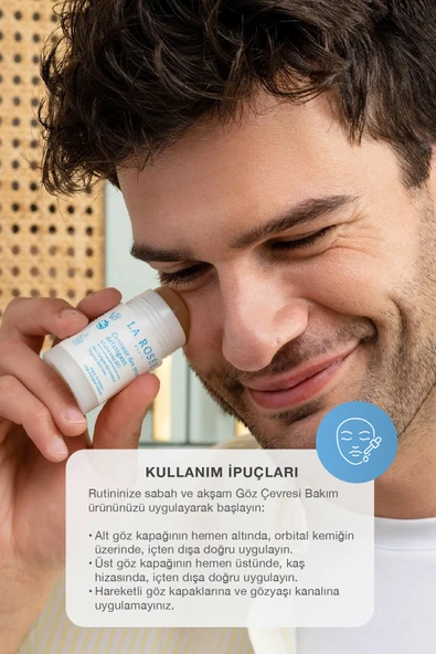 LA ROSEE PARİS YORGUNLUK KARŞITI GÖZ ÇEVRESİ STİCK Organik Aloe Vera İçeren - 15 mL - Resim 3