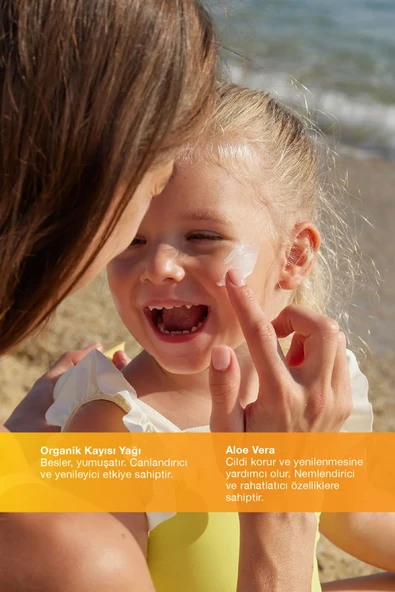 LA ROSEE PARİS Mon Petit ÇOK YÜKSEK KORUMALI ÇOÇUK GÜNEŞ KORUYUCU SÜT Organik Kayısı Yağı İçeren SPF 50+ 125 mL - Resim 4