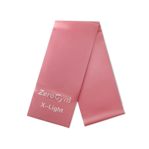 Zerogym Egzersiz Bandı, Pilates Bandı, 150cmx15cmx0,35cm Pembe Çok Hafif ürün görseli 1