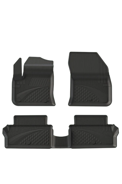 Citroen E-C3 HB 2024 ve Sonrası Uyumlu SAHLER 4.5D Premium Havuzlu Oto Paspas - Elektrikli C3 ürün görseli 1