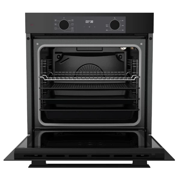 Ferre FryART & SilentArt Vesco Yeni Seri Sessiz Siyah Ankastre Set ( D063-SA + QEP63CS + LN385) - Resim 6